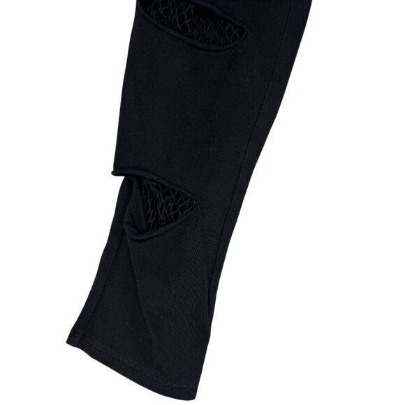 Torrid moto leggings 2 2x black mesh - Picture 8 of 9